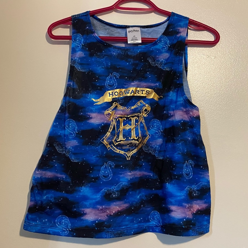 HARRY POTTER HOGWARTS CROP TOP